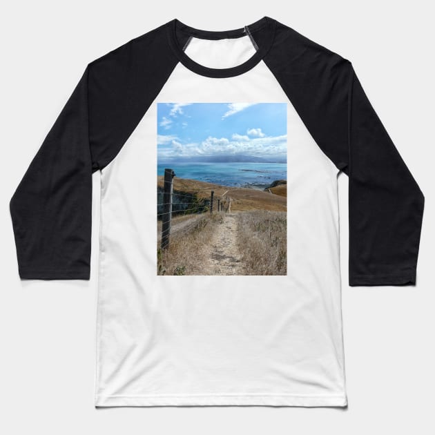 Descending Into Paradise Baseball T-Shirt by krepsher